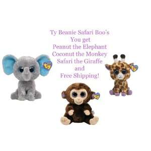  Ty Safari Beanie Boos Collection Toys & Games