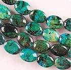 10x14mm Azurite Chrysocolla Oval Gemstone Loose Beads 15