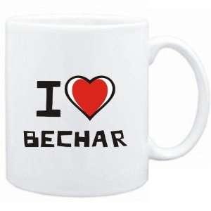  Mug White I love Bechar  Cities