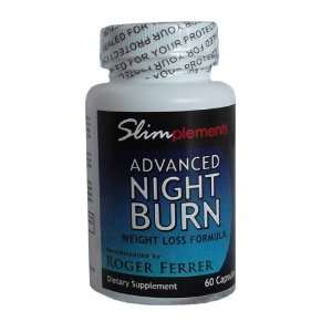  Slimplements Advanced Night Burn by Roger Ferrer, 60 