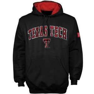  Texas Tech Red Raiders Black Team Color Hoody Sweatshirt 
