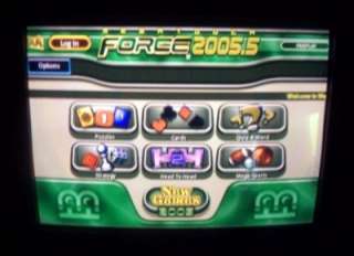MEGATOUCH FORCE 2005.5 TOUCHSCREEN BAR TOP VIDEO GAME  