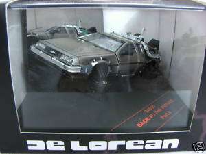 DeLorean Back To The Future II Movie Car 1/43 Diecast  