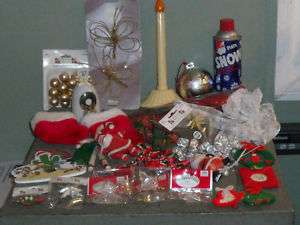 HUGE LOT OF CHRISTMAS ITEMS OVER 100.00 IN RETAIL ITEMS  
