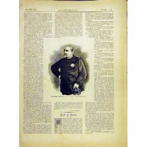  Portrait Bata General Bata Lle Mathieu Print 1882