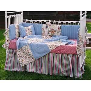  vintage faire crib bedding   by baby bella linens