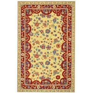   Lorraine Amber Red 150 Traditional 3 x 5 Area Rug