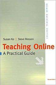 Teaching Online Practical Guide, (0618298487), Susan Ko, Textbooks 