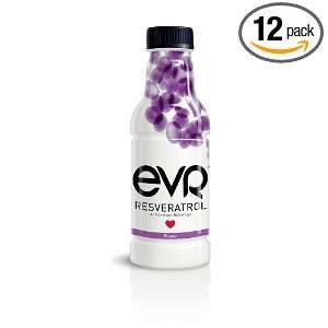 EVR Antioxidant Beverage, Grape, 16 Ounce Bottles (Pack of 12)