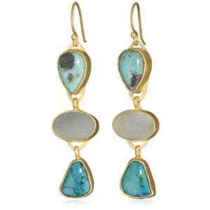 Heather Benjamin Strong and Bright Turquoise, Peruvian Opal and Blue 