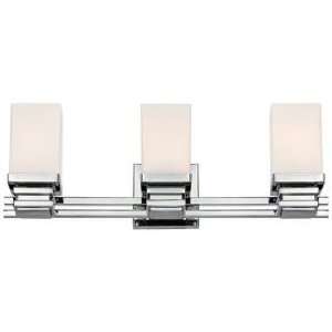  Bennett Collection Chrome 22 Wide Bathroom Wall Light 