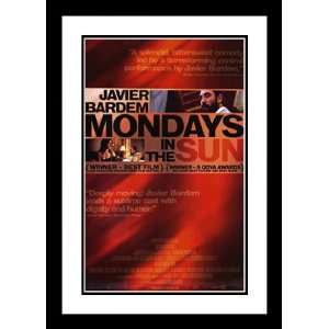  Mondays in the Sun 20x26 Framed and Double Matted Movie 