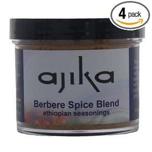 Ajika Berbere Spice Blend   Ethopian Seasonings, 2.3 Ounce (Pack of 4)