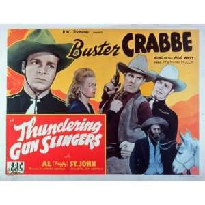  Thundering Gun Slingers   Movie Poster   11 x 17