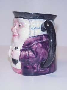 TOBY CHARACTER JUG PITCHER SHORTER & SON  