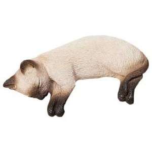 Sandicast Siamese Snoozer Cat Figurine 