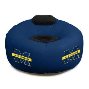 Michigan Wolverines Vinyl Inflatable Chair  Sports 