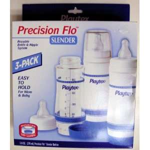  Plyatex Precision Flow Baby Feeding 3 Bottles Set Baby