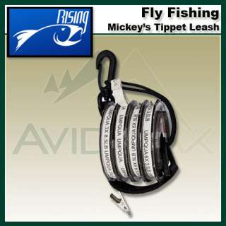 Rising Fly Fishing Mickeys Tippet Leash Holds 5 Spools Horizontally 