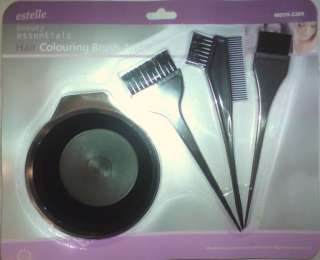 TINTING HAIR COLOURING BRUSH AND BOWL SET 4 PIECE (WORLDWIDE)  