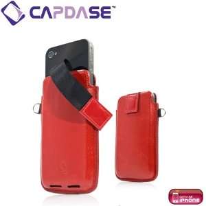  CAPDASE Smart Procket Leather Case FOR IPHONE 4 4G OS 