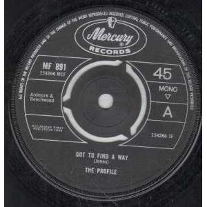  GOT TO FIND A WAY 7 INCH (7 VINYL 45) UK MERCURY 1966 