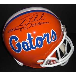  Tim Tebow Autographed Florida Gators Full Size Helmet With 