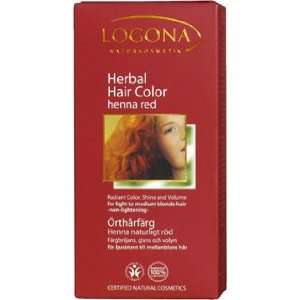  Logona Henna Red Herbal Hair Color Beauty