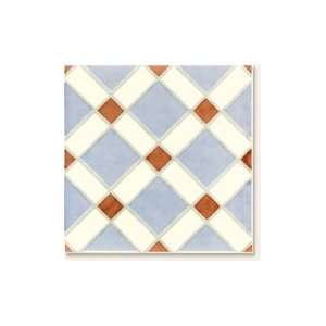  Azzahra Blue 8x8 Moroccan Ceramic Tile