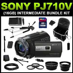 Sony HDR PJ710V High Definition Handycam 24.1 MP Camcorder 
