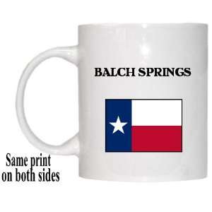  US State Flag   BALCH SPRINGS, Texas (TX) Mug Everything 
