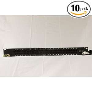   Voice Phone 1U Patch Panel 50 port 19   Wiring for T 568A and T 568B