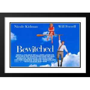 Bewitched 32x45 Framed and Double Matted Movie Poster   Style G   2005 