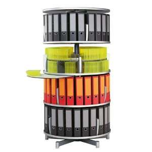    Empire Imports Binder Carousel with 4 Tiers
