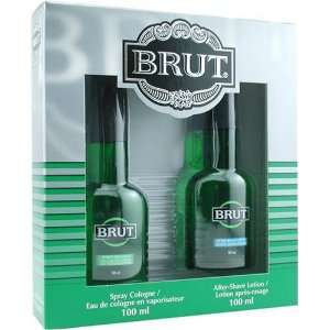 Brut By Faberge For Men, Set eau De Cologne Spray, 3.5 Ounce Bottle 