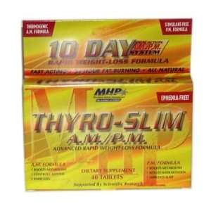 Thyro Slim AM/PM Ephedra Free, 40 tabs 