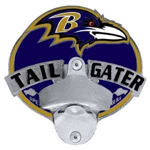   NFL Tailgater Metal Hitch Cover With Bottle Opener