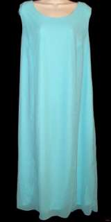 NEW WOMENS ANOTHER THYME LT TURQUOISE 2 PC DRESS PLUS 22W Retails $88 