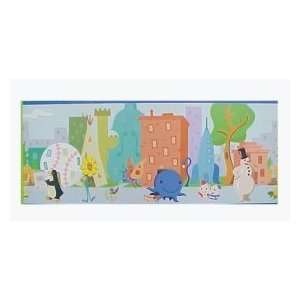   Large Nick Jr Wall Border Oswald Welcome to Big City