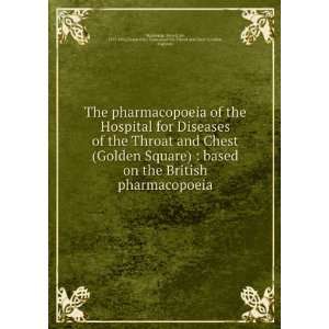  The pharmacopoeia of the Hospital for Diseases of the Throat 