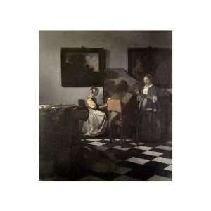  Johannes Vermeer   The Concert Giclee