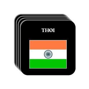  India   THOI Set of 4 Mini Mousepad Coasters Everything 