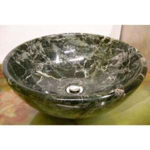   marble stone bathroom sink vessel style above vanity