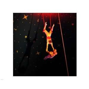 Continental Circus Double Trapeze Act Poster (10.00 x 8.00 