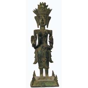  Primative Bronze Nepalese Bodhisattva 
