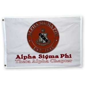  Alpha Sigma Phi Flag Patio, Lawn & Garden