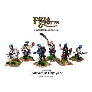  Pike & Shotte 28mm Highlanders Arrant Scum Toys & Games