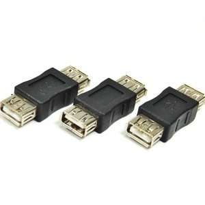  Bluecell 3 Pack USB Female to Female Type A Coupler 