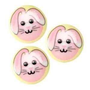   Button 3/4Critter Rabbit Multi By The Package Arts, Crafts & Sewing