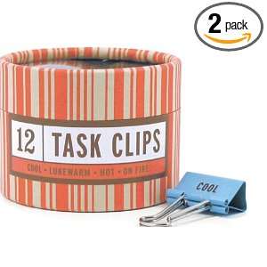 Knock Knock Task Clips, Temperature, (Pack of 2)